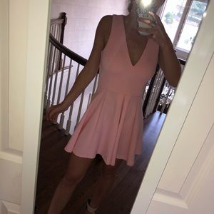 LOVERS + FRIENDS PINK DRESS